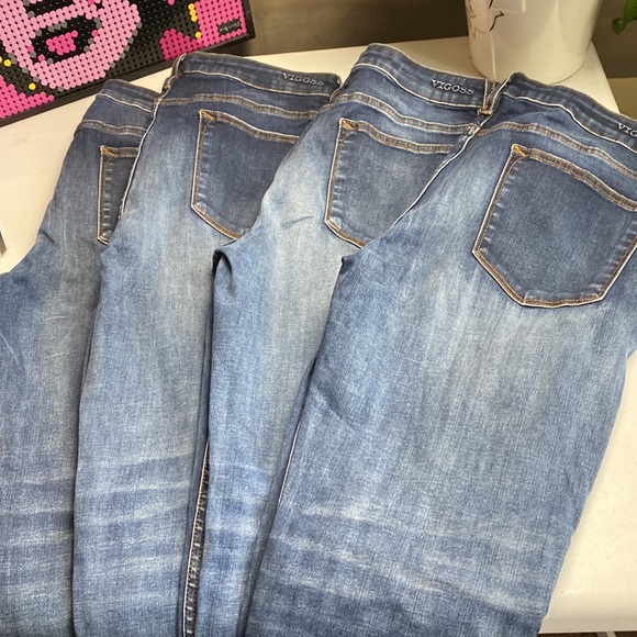 4 pair Bundle Vigross Jagger Super Skinny Distress Jeans, 32x28 - Picture 10 of 15